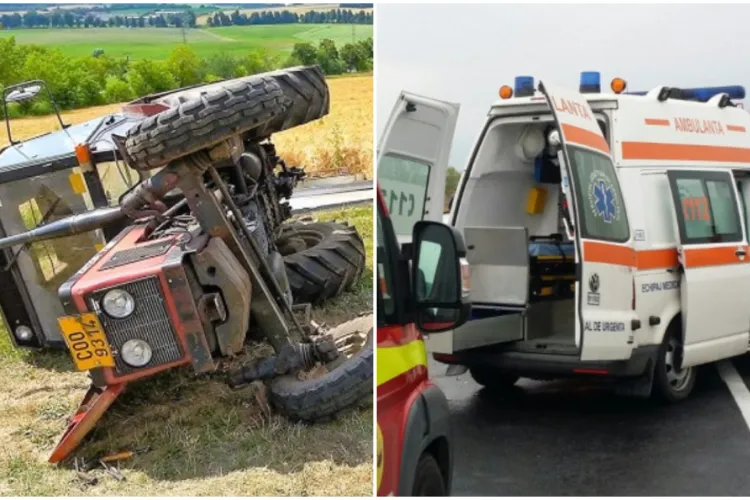 Tragedie în Cluj, chiar de 1 Mai. Un bărbat a fost găsit sub un tractor, fără suflare. Medicii nu au mai putut face nimic pentru a-l salva