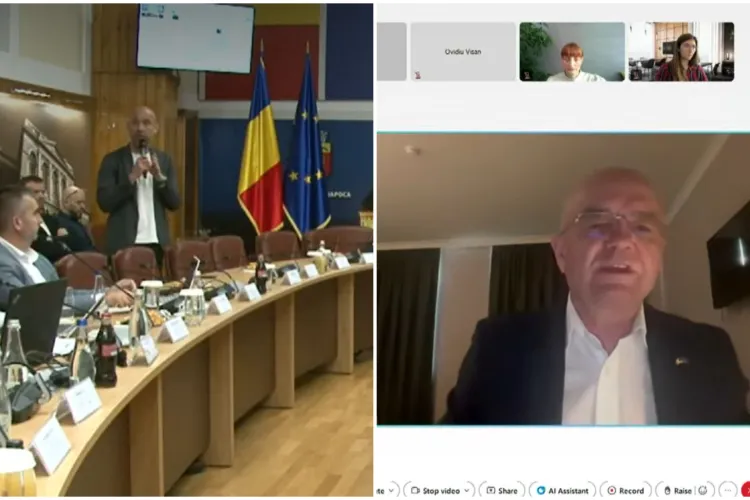 VIDEO. Scandal monstru între Sabin Sărmaș și Emil Boc, în Consiliul Local: „Eu am fost ales de 6 ori! Sunteți un sinecurist” / „Clujenii nu vă mai vor!”