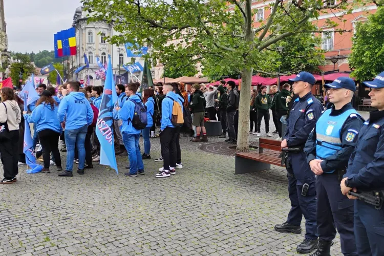 Încep Zilele Studenților Maghiari la Cluj, iar orașul va fi împânzit de jandarmi: Ce le recomandă forțele de ordine tuturor participanților