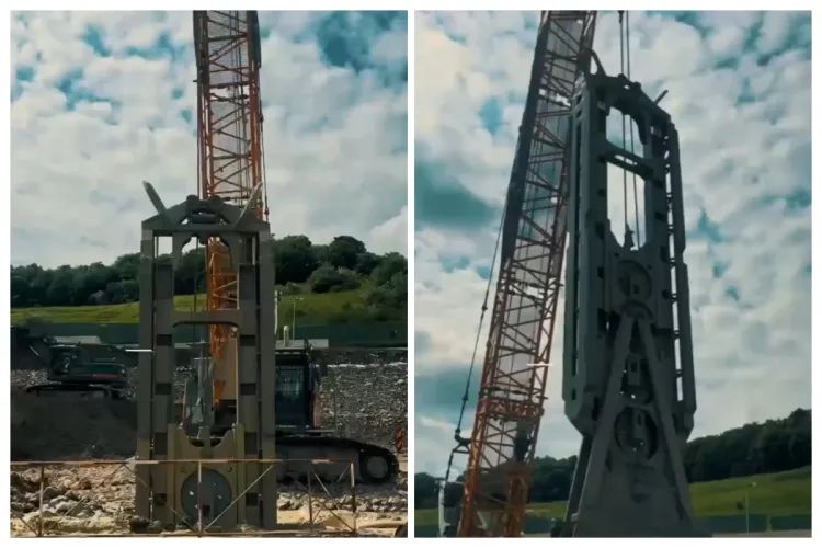 VIDEO. Metroul Clujului: Se introduc pereții mulați între Stația Teilor și puțul de lansare al TBM-urilor. Când vor ajunge „cârtițele” în subteran?