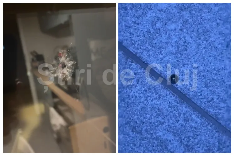 EXCLUSIV. VIDEO Incident periculos în Cluj! A tras cu arma Airsoft și a spart geamurile unui bloc din Mănăștur: „Putea să ne tragă în cap. Facem plângere”