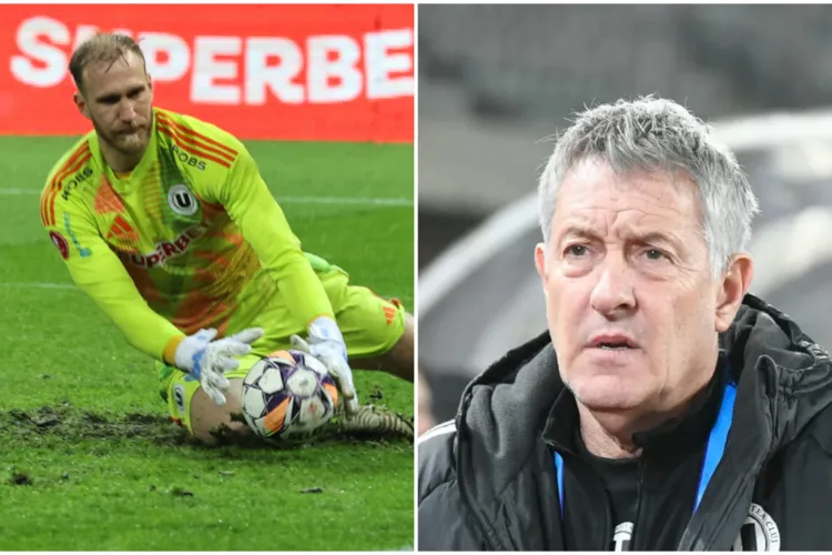 Cristiano Bergodi l-a dezamăgit cumplit pe Florin Prunea. Nimeni nu știe de ce Gertmonas a fost lăsat rezervă: „Am înnebunit când am văzut echipa!”