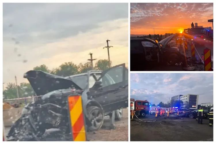 Șoferul BMW-ului implicat în accidentul de la ViVO, Cluj, de azi-dimineață era băut. În mașină erau 6 persoane, nu 5 conform legii. Cinci au fost rănite