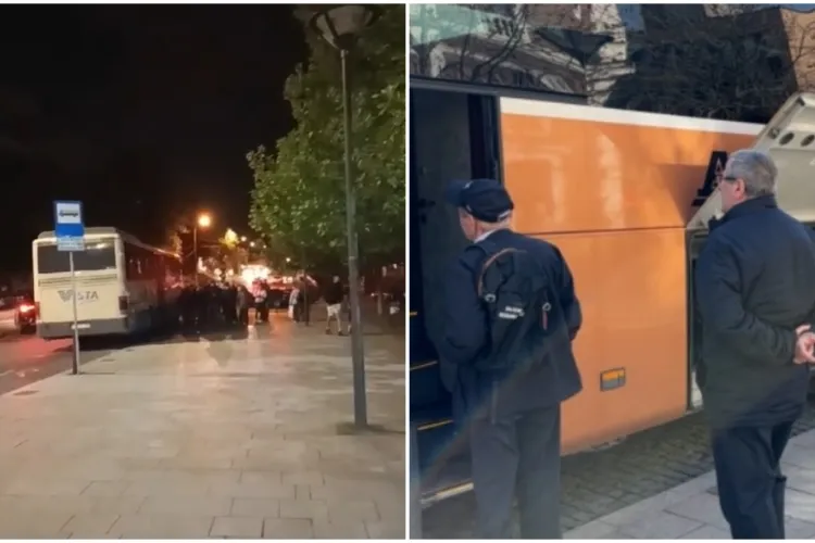 Navetiștii din Cluj au ajuns la limita răbdării din cauza autocarelor CFR: „Ne țin în ploaie până la 22:40 și nici nu ne lasă să stăm în autobuz”