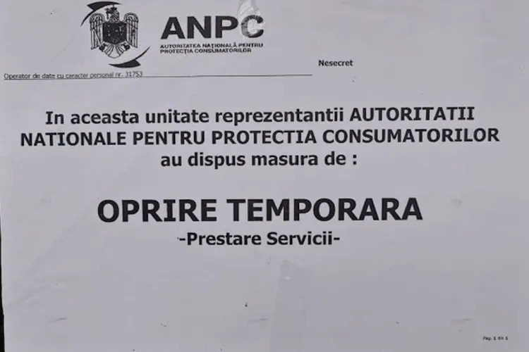 ANPC a dat amenzi de 4,3 milioane de lei după ce a controlat 1.600 de firme. Ce nereguli au găsit comisarii în magazine, restaurante și service-uri auto