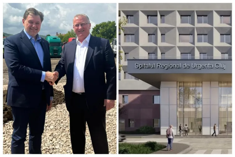 După zeci de ani de așteptare, azi se semnează contractul pentru Spitalul Regional de Urgență Cluj. Deputatul Lăpușan: „De acum intră în linie dreaptă”