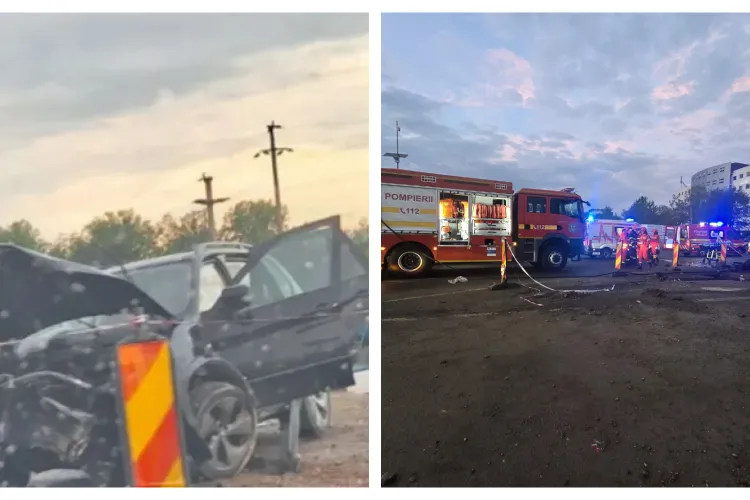 VIDEO. Praful s-a ales de BMW-ul implicat în accidentul de la VIVO Cluj! Șoferul băut a intrat direct într-un parapet de beton