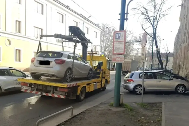 Amenzi uriașe pentru șoferii care parchează ilegal în 2026! Românii riscă să rămână fără mașini chiar și pentru o oprire de câteva minute