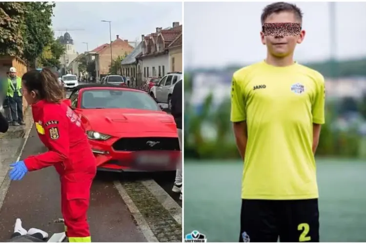 Nu l-au uitat pe Eduard! Copilul lovit pe trotuar în centrul Clujului de un Mustang este încă în recuperare: „Știm că vei lupta la fel cum o faci pe gazon”