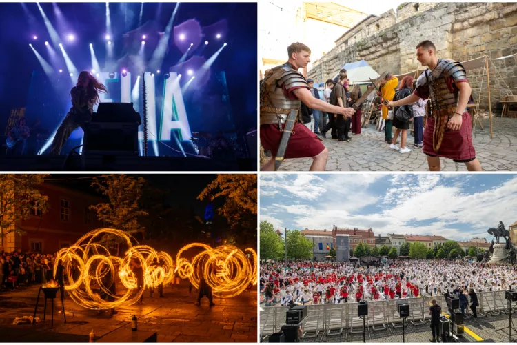 FOTO. Clujul trăiește mai frumos ca niciodată la Zilele Clujului 2026! Aproape 100.000 de oameni s-au bucurat pe străzile orașului în ziua a 2-a