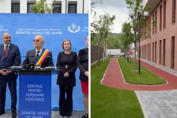 Un nou cămin de bătrâni s-a deschis la Cluj-Napoca de Ziua Eroilor! Emil Boc, mesaj emoționant la inaugurare: „Le datorăm totul