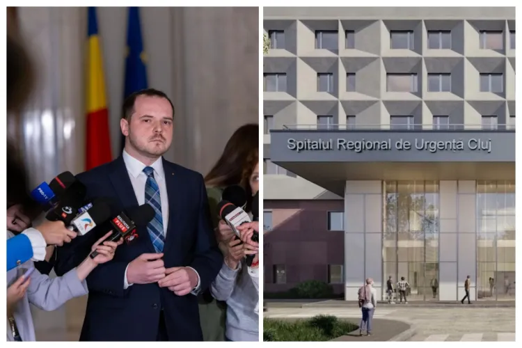 Zi așteptată de zeci de ani la Cluj: Se semnează contractul pentru Spitalul Regional de Urgență! Rogobete: „În 40 de luni ar trebui să fie gata”
