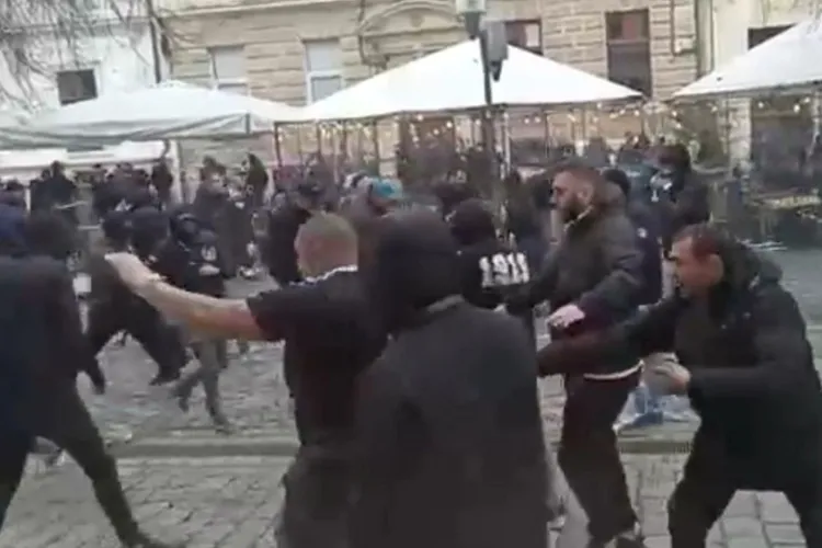 Suporter „U” Cluj, condamnat după ce a orbit un fan CFR cu o sticlă de bere: Patru operații la ochi și 30.000 euro despăgubiri