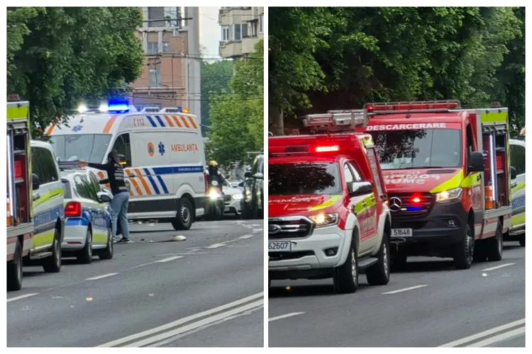Cum s-a produs accidentul de pe Titulescu, din Cluj-Napoca: O tânără nevinovată, de 26 de ani, și un șofer care a virat stânga, au fost răniți
