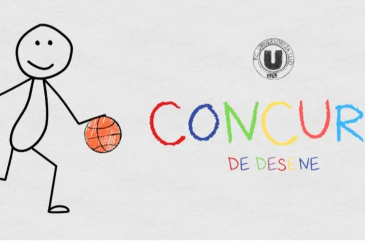 U-BT Cluj îi provoacă pe cei mai mici suporteri să își deseneze jucătorul preferat înaintea marii finale cu Oradea: Premiile sunt pe măsura talentului