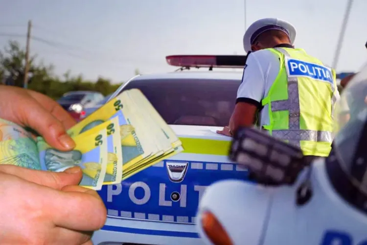 Mită luată de doi polițiști clujeni direct în autospecială! Șoferul, trimis la bancomat în timp ce agenții așteptau cu motorul pornit: „Cum putem rezolva?”
