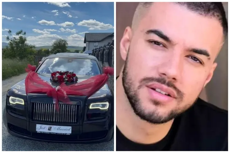 VIDEO. Culiță Sterp i-a făcut cadou de nuntă un Rolls-Royce, că doar atât s-a putut. „Nu vrei să fii și nașul meu?”