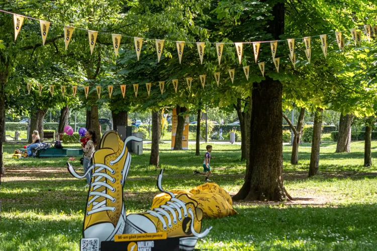 Clujul se pune din nou în mișcare! Walking Month revine cu o nouă ediție: Mii de clujeni sunt așteptați să transforme pașii în ajutor pentru copii