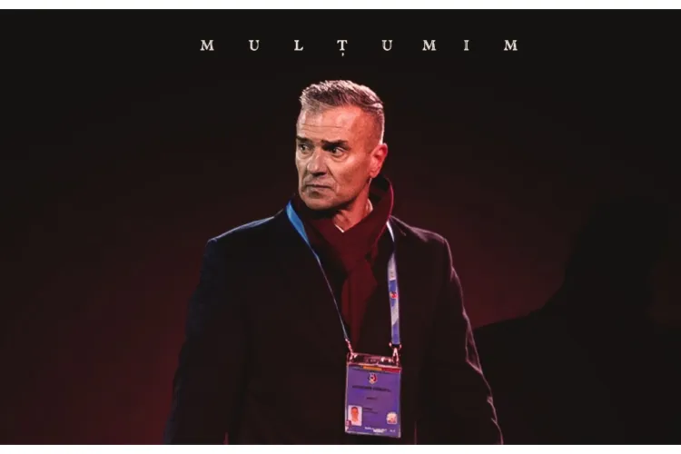 OFICIAL! CFR Cluj a anunțat despărțirea de Daniel Pancu: „Mulțumim pentru munca depusă”