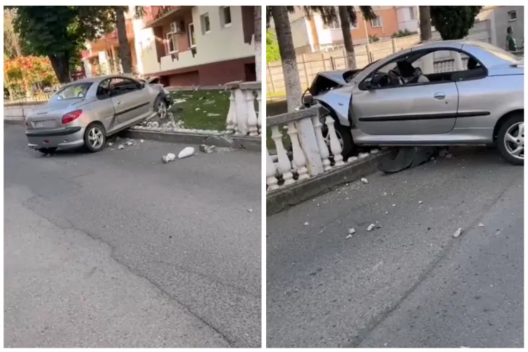 VIDEO.Cum a reușit un clujean mort de beat să rupă gardul din fața căminului de Garnizoană al Armatei