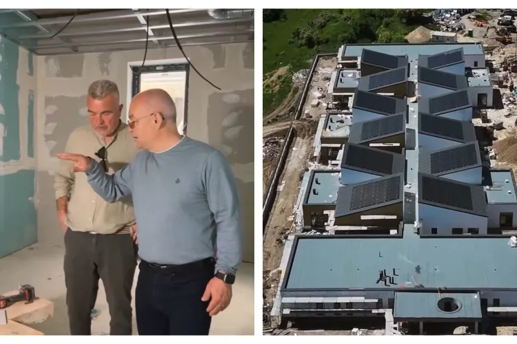 Emil Boc a mers direct pe șantierul din Borhanci și cere mobilizare totală pentru a nu pierde bani din PNRR: „Nu ne jucăm cu termenele!” - VIDEO