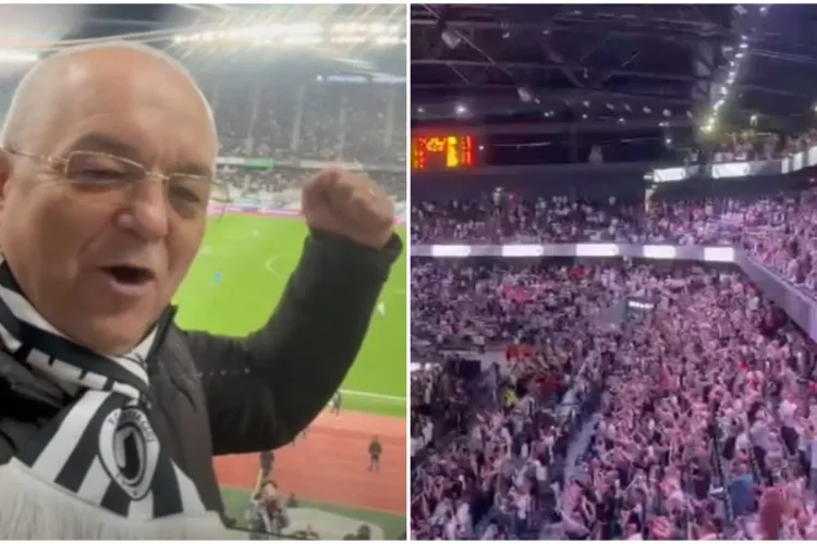 VIDEO. Ultrasul Emil Boc nu putea să lipsească de la finala campionatului. Mesaj special pentru U-BT: „Clujul rămâne capitala baschetului din România”