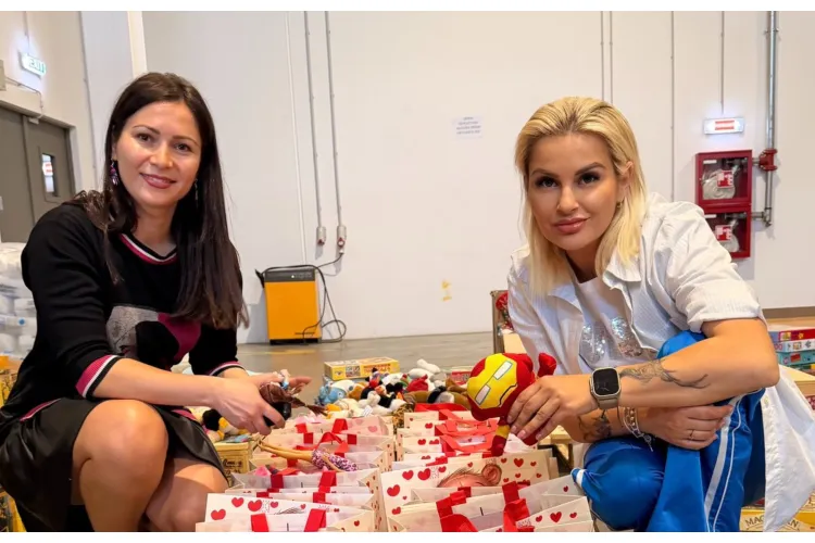 Mii de zâmbete pregătite pentru copiii din sate! Clujeanca Rocsana Contraș dă startul campaniei de 1 Iunie: „Ne entuziasmăm la fiecare pachet pregătit”