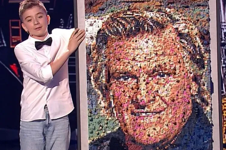 Florin Piersic emoționat de Albert, elevul genial de 11 ani din Cluj, care i-a făcut portretul în finala „Românii au Talent”: „Mi-ar plăcea să te cunosc”