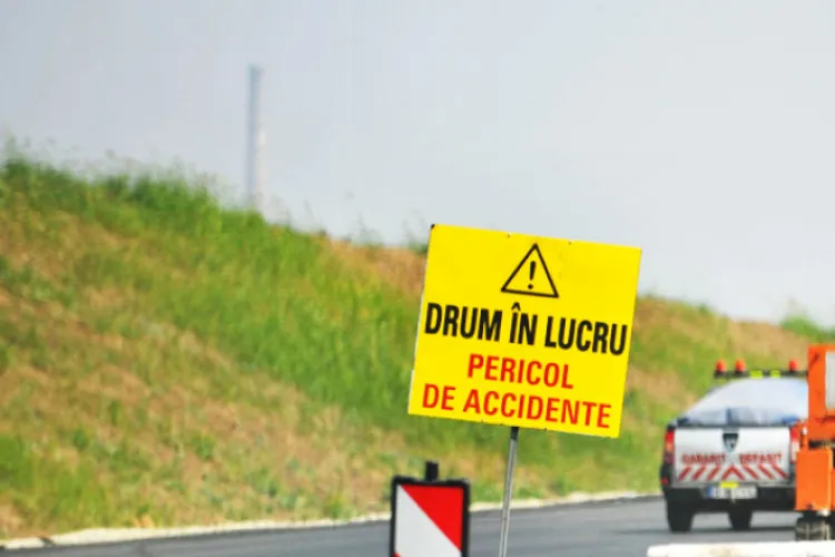 Atenție, șoferi clujeni! Banda 1 și banda de urgență de pe Autostrada A10 se închid joi timp de 9 ore: Traficul, dirijat pe o singură bandă spre Sebeș