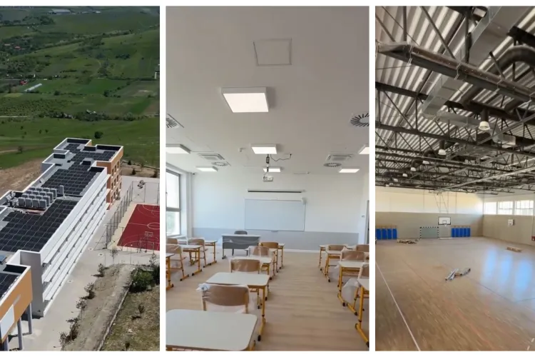 Investiție uriașă în educație la Cluj! Emil Boc anunță că noul liceu construit de la zero în Borhanci este aproape gata: „Educația rămâne prioritate”