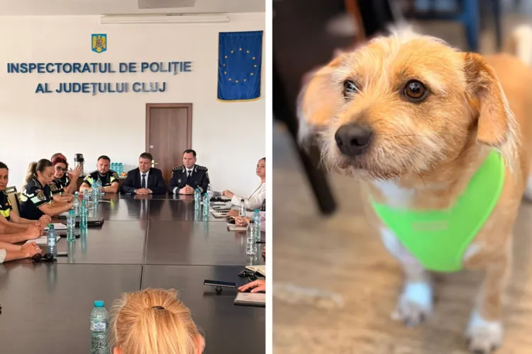 Poliția clujeană pune piciorul în prag pentru câini: Întâlnire cu ONG-urile și veterinarii, urmează acțiuni pe teren pentru proprietarii care ignoră legea
