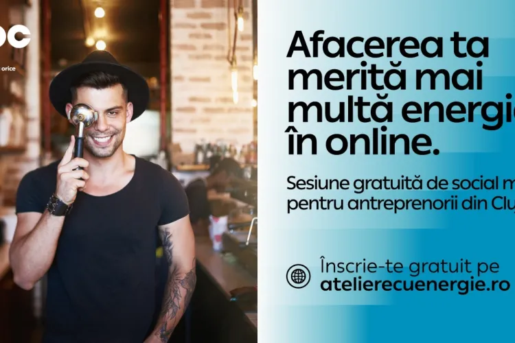 Workshop gratuit de social media pentru antreprenori— Cluj-Napoca, 18 iunie, în magazinul PPC Energie