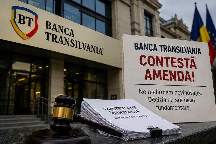 Banca Transilvania contestă amenda record „arbitrară și nefondată” dată de Consiliul Concurenței: „Ne reafirmăm nevinovăția. Nu are nicio bază reală”