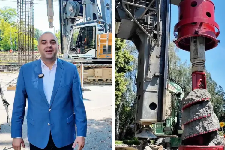 VIDEO. A început demolarea podului Garibaldi! Ce se cosntruiește acum astfel încât clujenii din Grigorescu să nu fie tăiați de lume