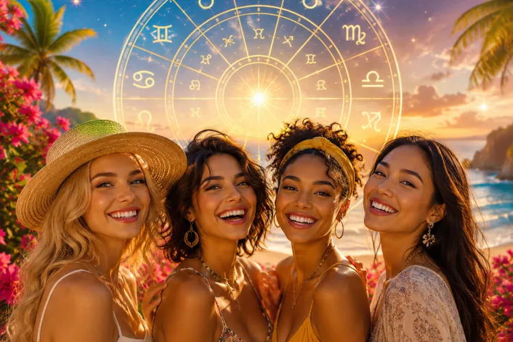 Patru zodii binecuvântate de zei cu energie pozitivă toată vara! Astrele sunt generoase: bani, noroc și succes în tot ce fac până la toamnă