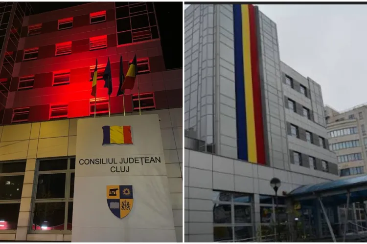 Motivul pentru care sediul Consiliului Județean Cluj se colorează în roșu. Președintele Alin Tișe a explicat ce înseamnă această decizie, de fapt