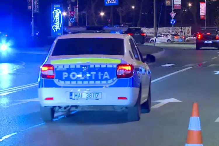 164 km/h pe A3, fără permis și cu trei migranți ilegali în mașină: Cum a fost prins un traficant de oameni în județul Cluj!
