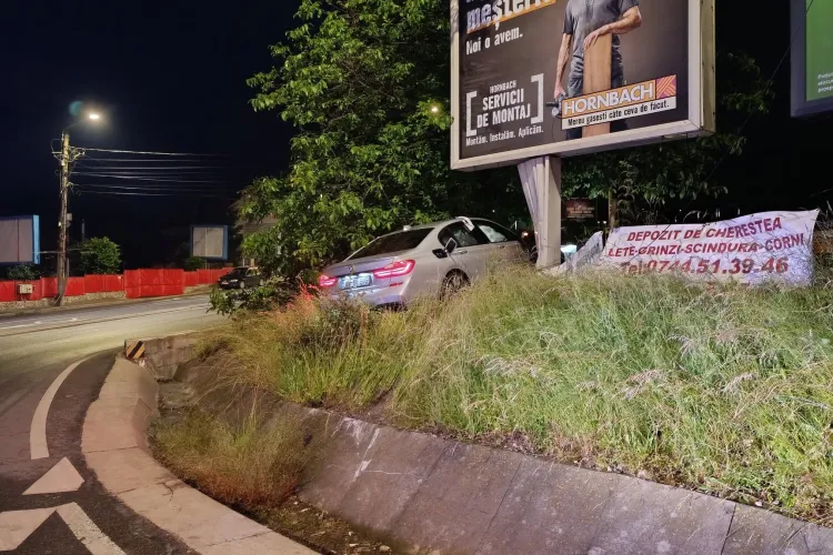 VIDEO. Un șofer a fugit de polițiștii clujeni, dar a oprit pentru „o echipă de meșteri
