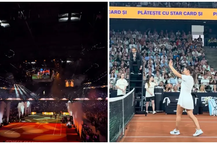 VIDEO. Imagini incredibile de la meciul de retragere al Simonei Halep de la Cluj: „Ai fost, ești și vei rămâne numărul 1 în inimile noastre!” 