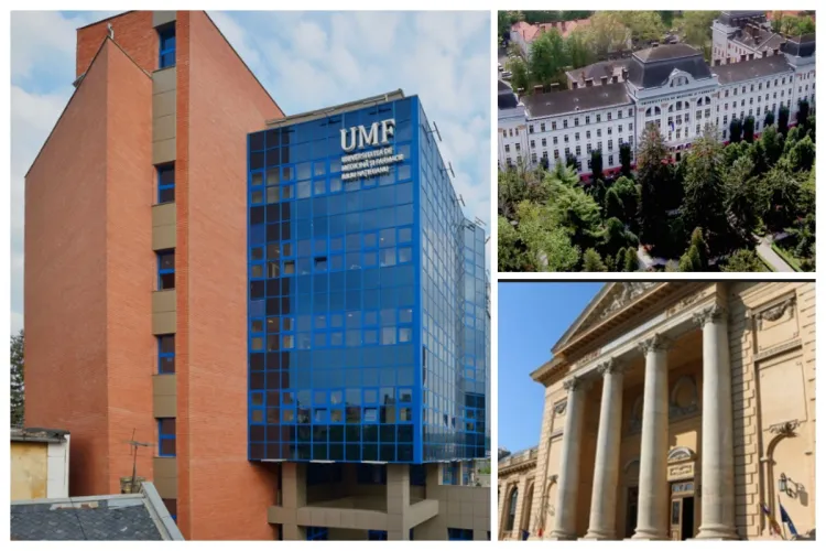 Admitere Medicină 2026. Câte locuri au scos la concurs UMF Cluj, UMFCD București, UMFST Târgu Mureș. UMF Iași, UMFT Timișoara și UMFCV Craiova