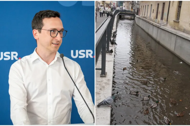 Liderul USR Cluj-Napoca laudă proiectul pentru Canalul Morii, dar cere Primăriei să nu uite ce a promis: „Mărăștiul are nevoie urgentă de parkinguri”