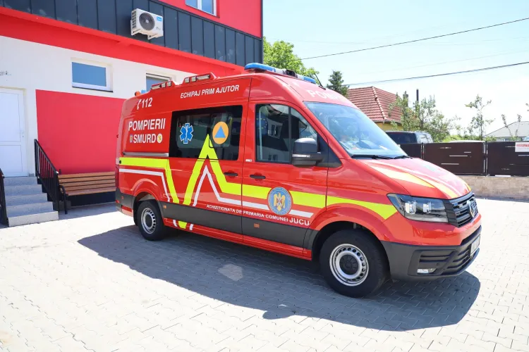 O comună din Cluj investește serios în urgențe: Ambulanță SMURD nouă, subunitate proprie și 1.700 de misiuni pe an