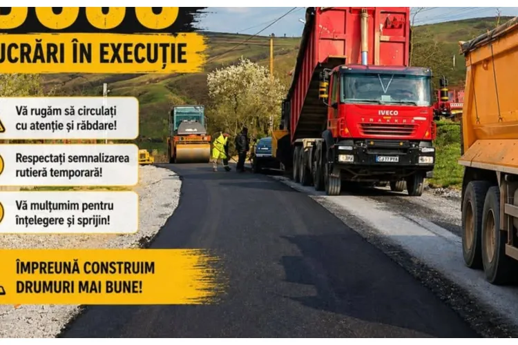 Vești bune pentru locuitorii din Cojocna! Încep lucrările care deschid drumul către asfaltarea completă a străzilor 