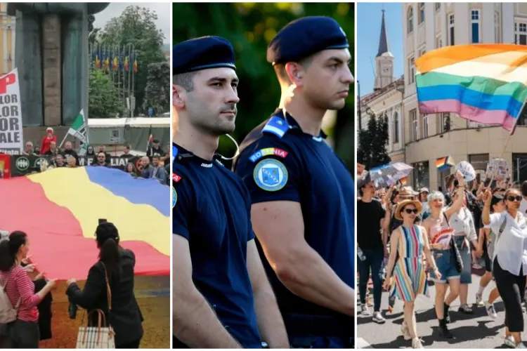 Miting pentru familie înainte de Cluj Pride. Jandarmii dau asigurări că nu există riscuri și avertizează: amenzi de până la 5.000 de lei pentru provocatori