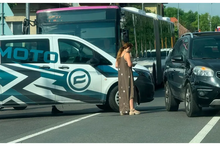 Accident în Florești, haos în trafic spre Cluj! S-au format deja coloane de mașini și ambuteiaje