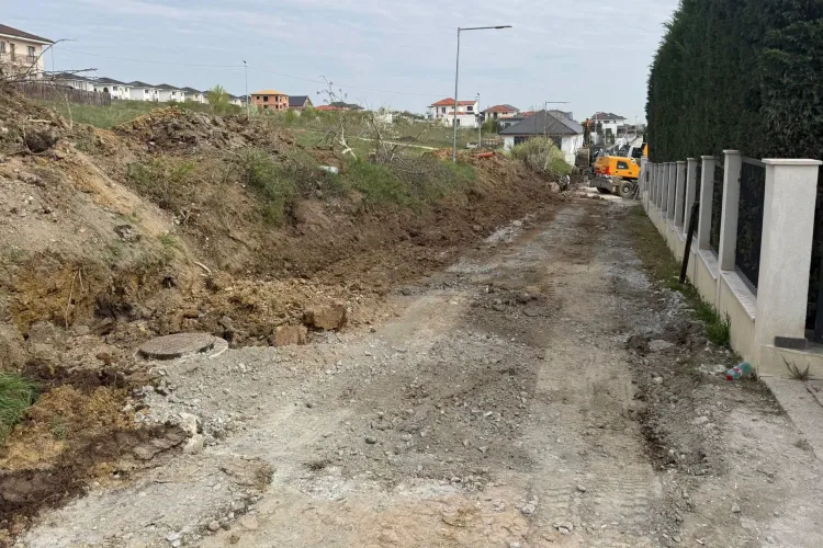 Drumurile din Cluj se transformă cu bani europeni! Aproape 100 de milioane de lei ajung în comuna Apahida: Lucrările sunt deja în toi