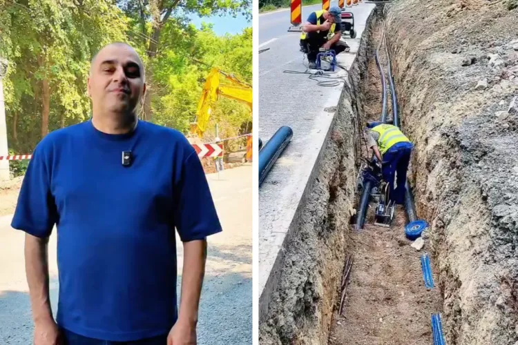 VIDEO. Clujenii care merg spre Făget, pe bicicletă sau pe jos, vor avea în sfârșit un traseu sigur! Ce lucrări se fac pe Drumul Sfântul Ioan