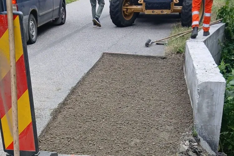 Lucrări importante pe un drum cheie din nord-vestul Clujului: Consiliul Județean intervine pe DJ 109A pentru îmbunătățirea legăturii cu județul Sălaj