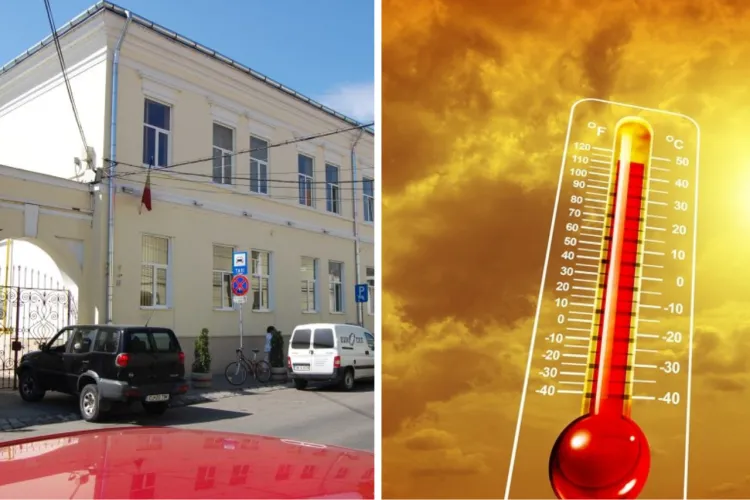 Pacienți sufocați de căldură la Spitalul Militar Cluj! Aerul condiționat e defect de ieri, iar în saloane s-au atins 32 de grade în plin cod roșu