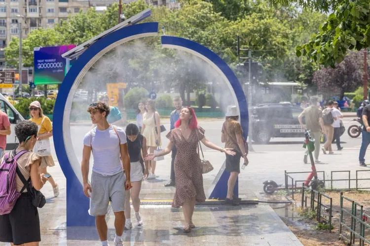 Clujul are doar patru puncte de răcorire în centru, în vreme de caniculă, Barcelona „500”. Un consilier local îi cere lui Emil Boc să se implice mai mult